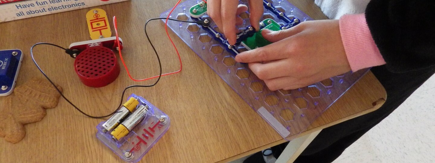working with electronics